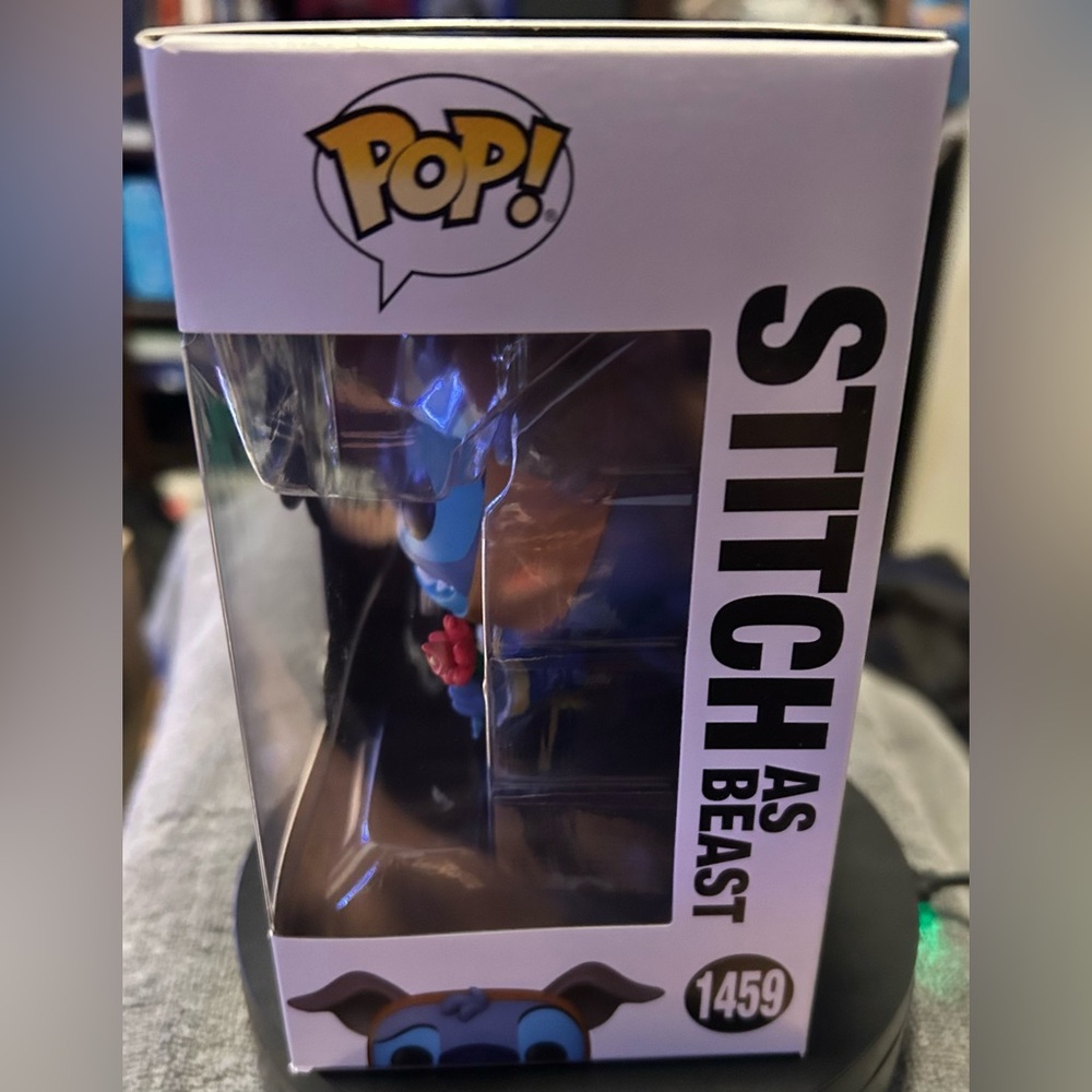 FUNKO POP! “STITCH (AS BEAST)”/STITCH IN COSTUME SERIES/#1459/LIMITED EDITION - Picture 6 of 9